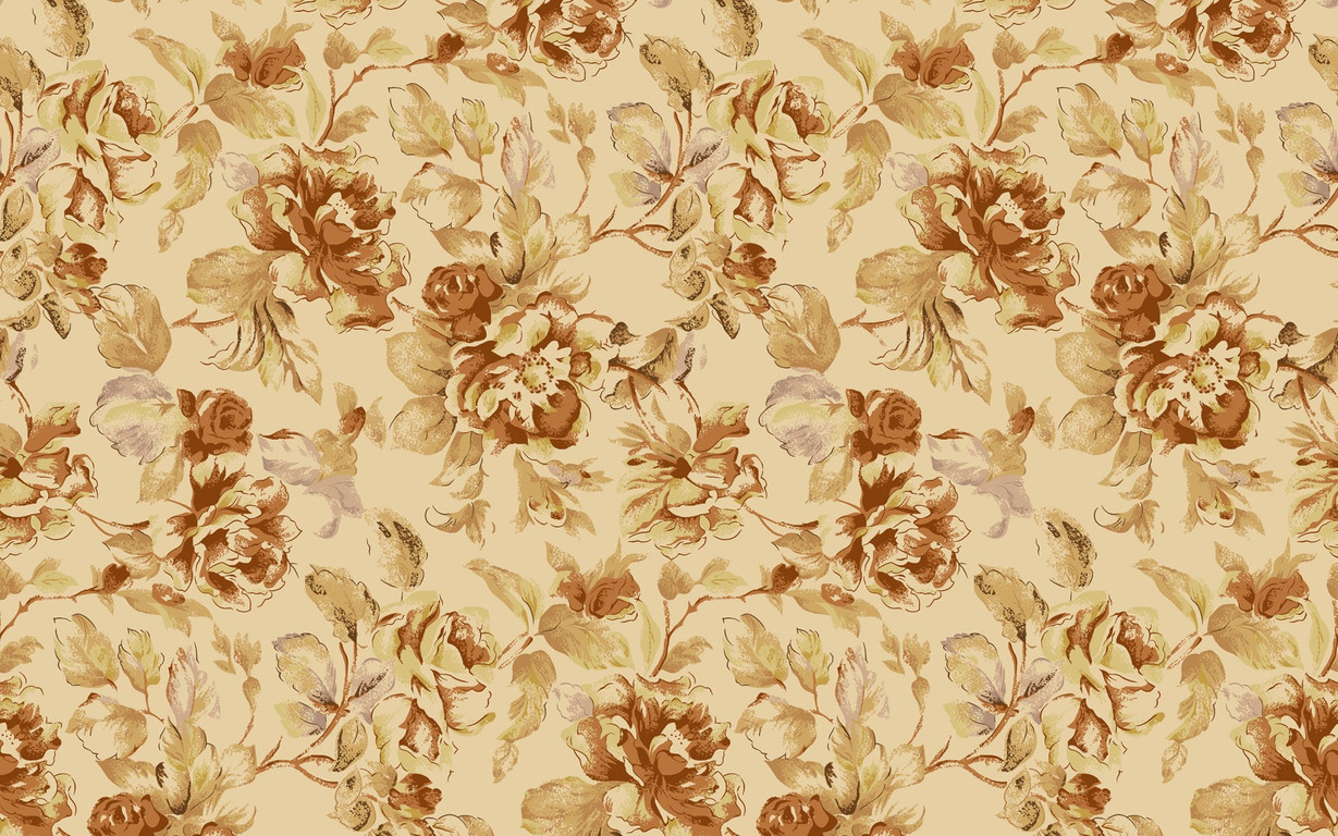 Floral Vintage Wallpaper