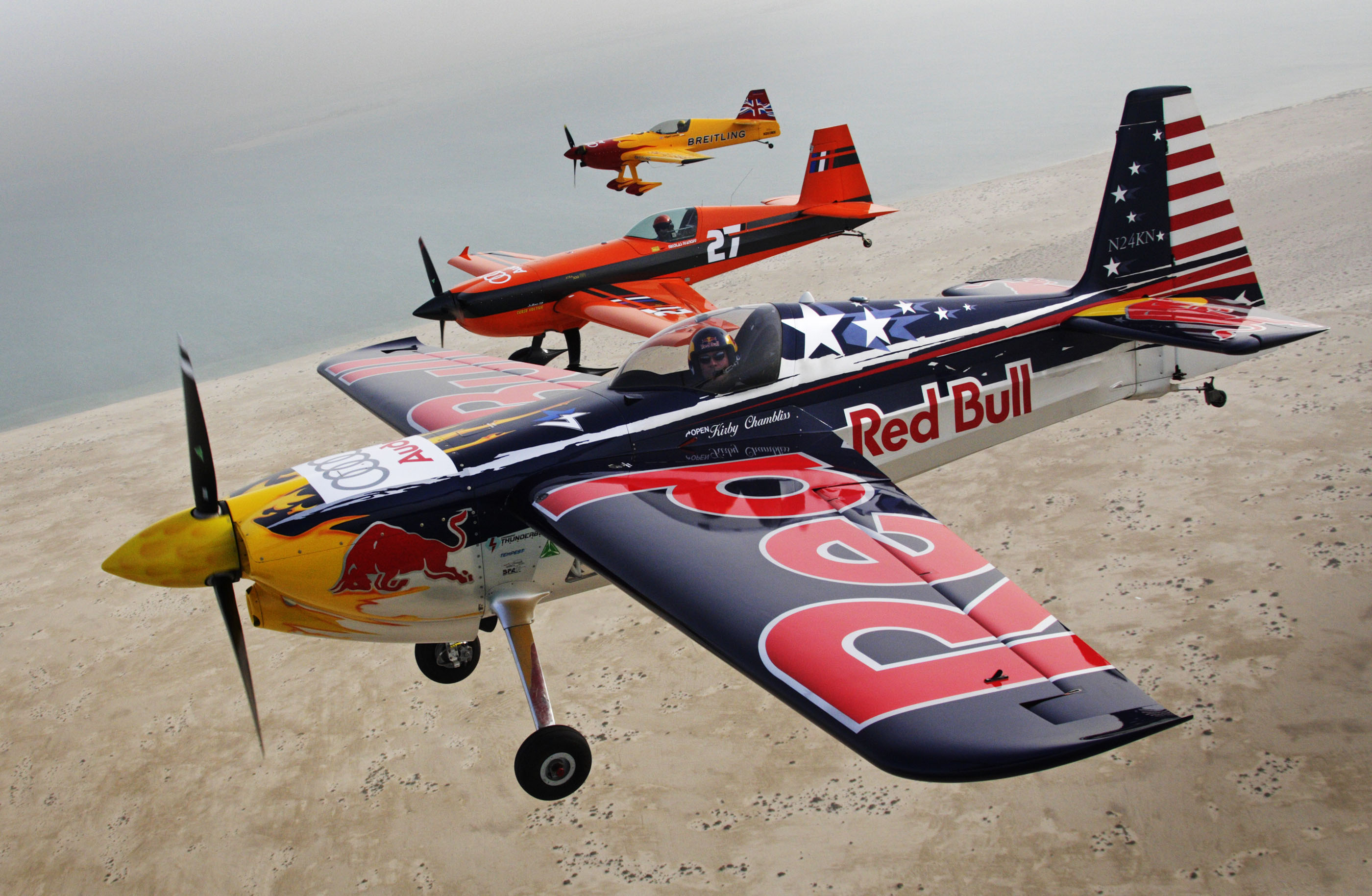 🔥 Free download BULL AIR RACE airplane plane race racing red bull