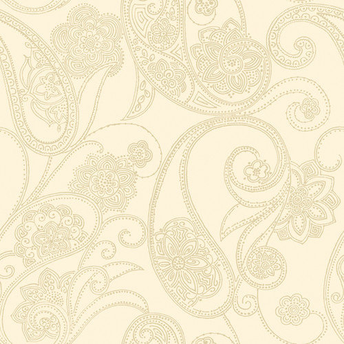 York Wallcoverings Candice Olson Shimmering Details Dotted Paisley