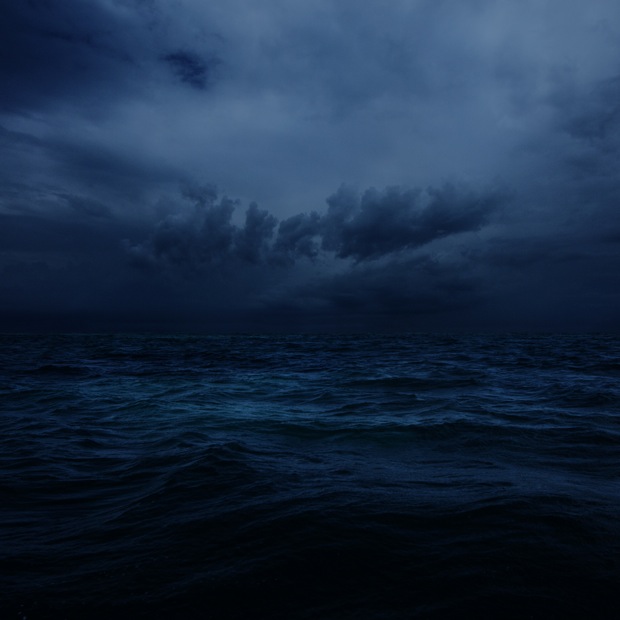 Stormy Sea Wallpaper At Night