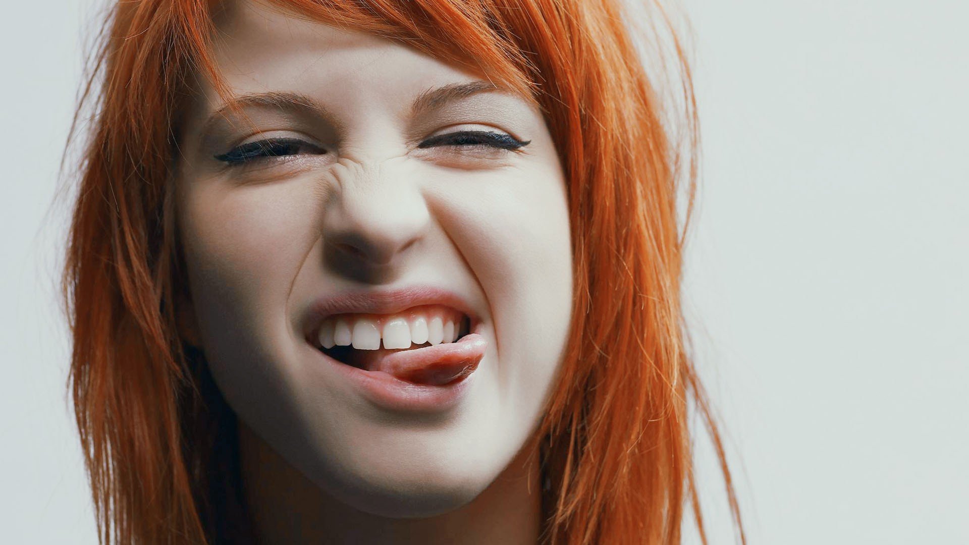 Hayley Williams Paramore Women Music Redheads Pop Emo Tongue Singers