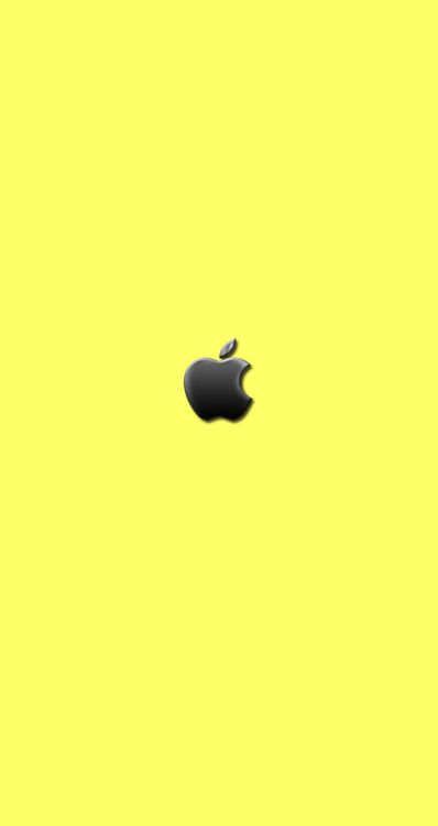 iPhone 5c Yellow Wallpaper Ios7