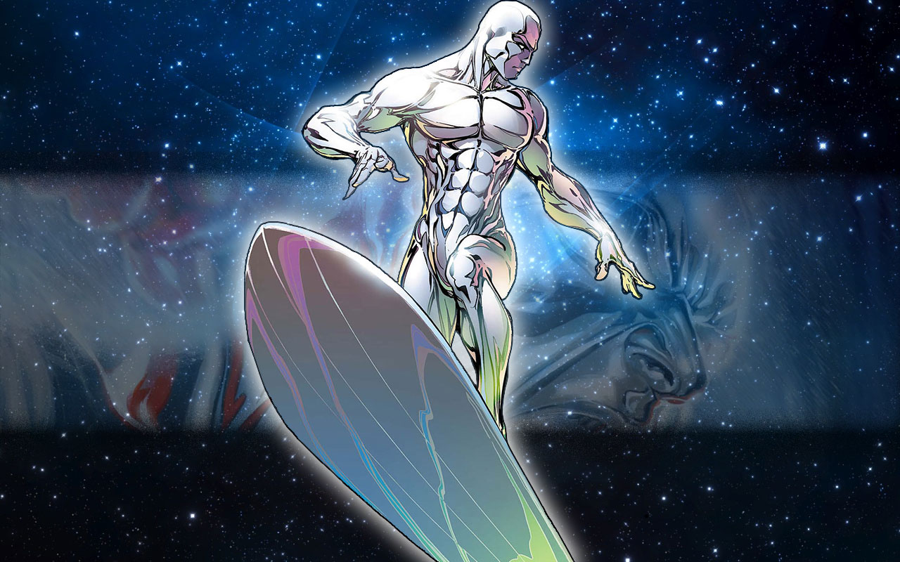 Silver Surfer Wallpaper Background