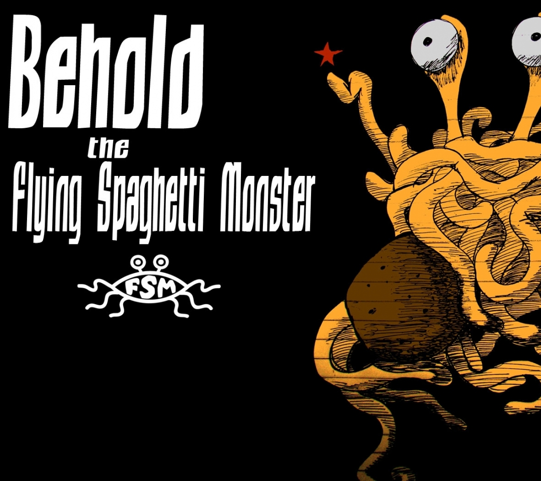 Flying Spaghetti Monster Wallpaper Art HD