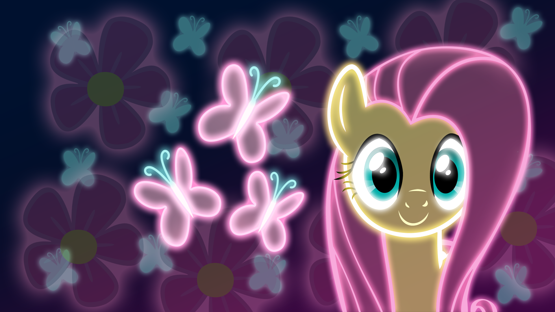 Wallpaper Neon My Little Pony Colecci N Personal