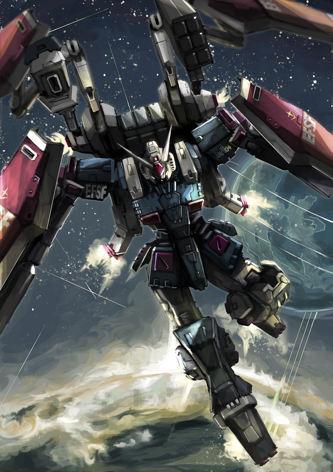 Awesome Gundam Digital Artworks Updated Art