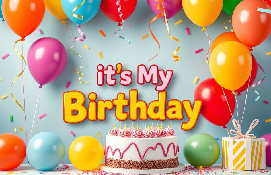 It S My BirtHDay Wallpaper