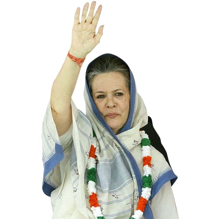 Congress Leader Sonia Gandhi PNG Photos and Images