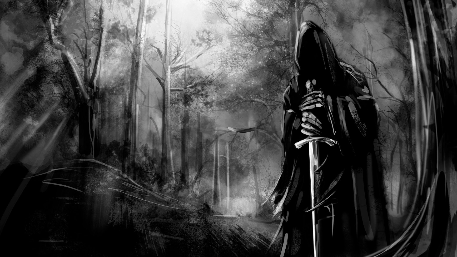Lord of The Rings Black Wide HD Wallpaper   Stylish HD Wallpapers 1920x1080