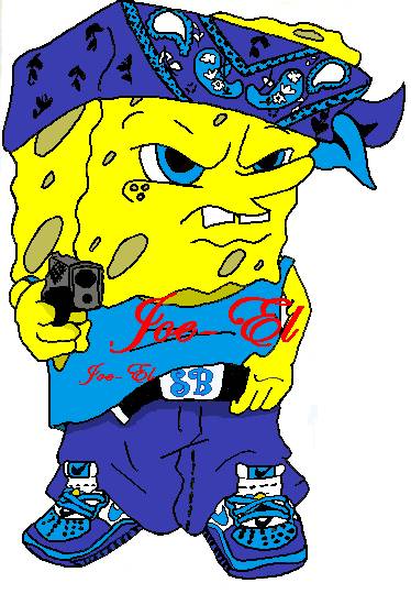 Gangster Spongebob Square Pants Picture