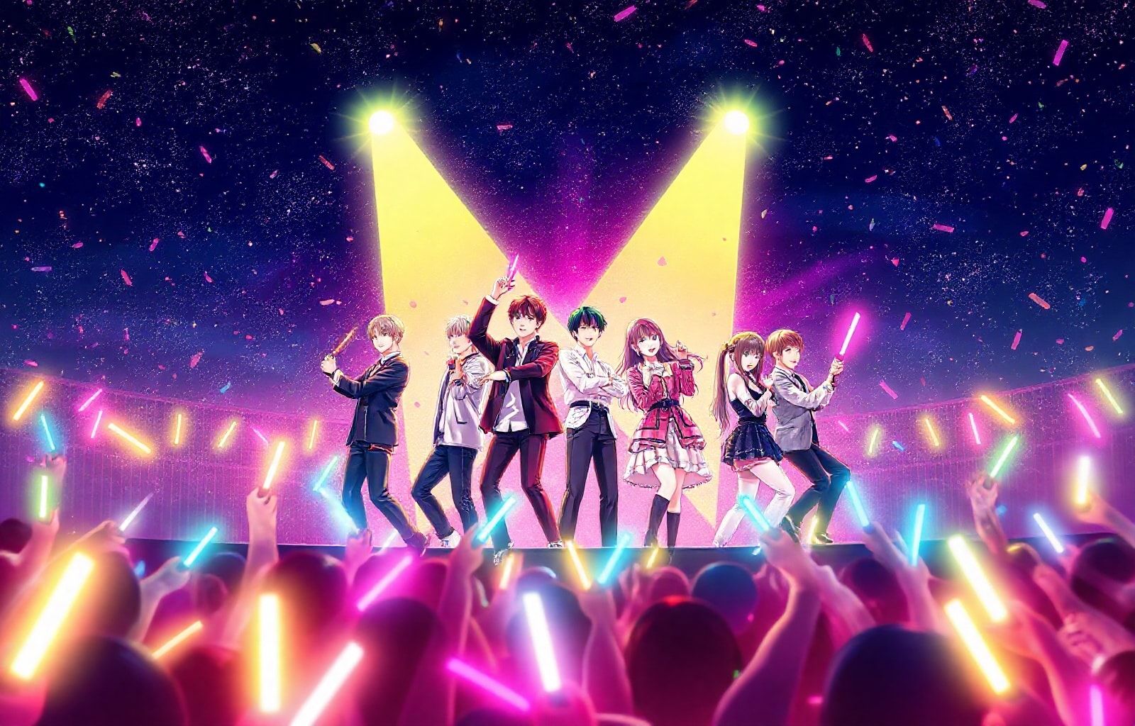 Bts And Blackpink Anime Wallpaper