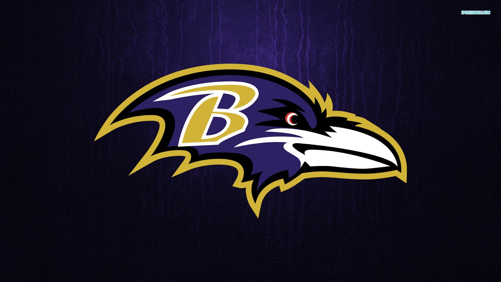 Gray Background Baltimore Ravens Desktop Wallpaper