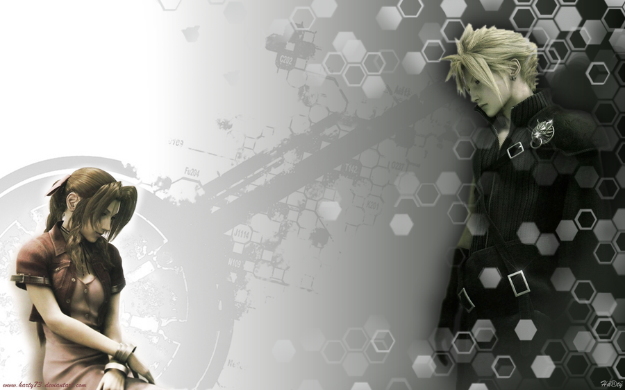 Cloud And Aerith Wallpaper By Harty73