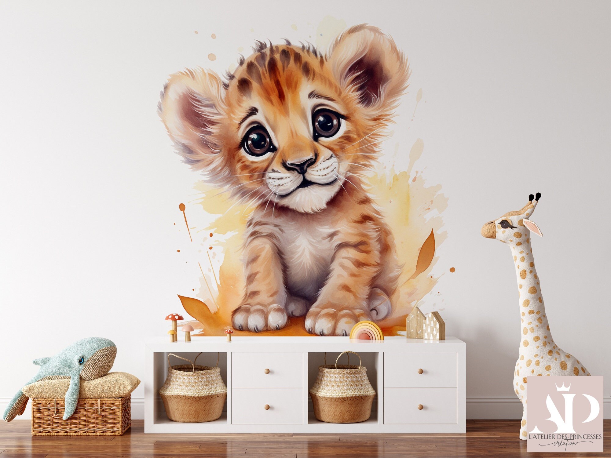Cute Baby Lion Wallpaper
