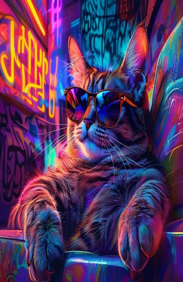 Cool Cat Hd Wallpaper