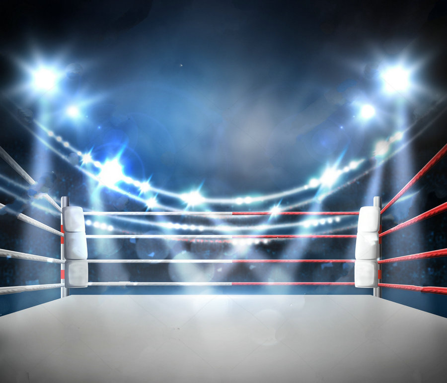 Boxing ring arena and floodlights Vector illumination eps 10 | Ibm logo,  Stock vector, Eps