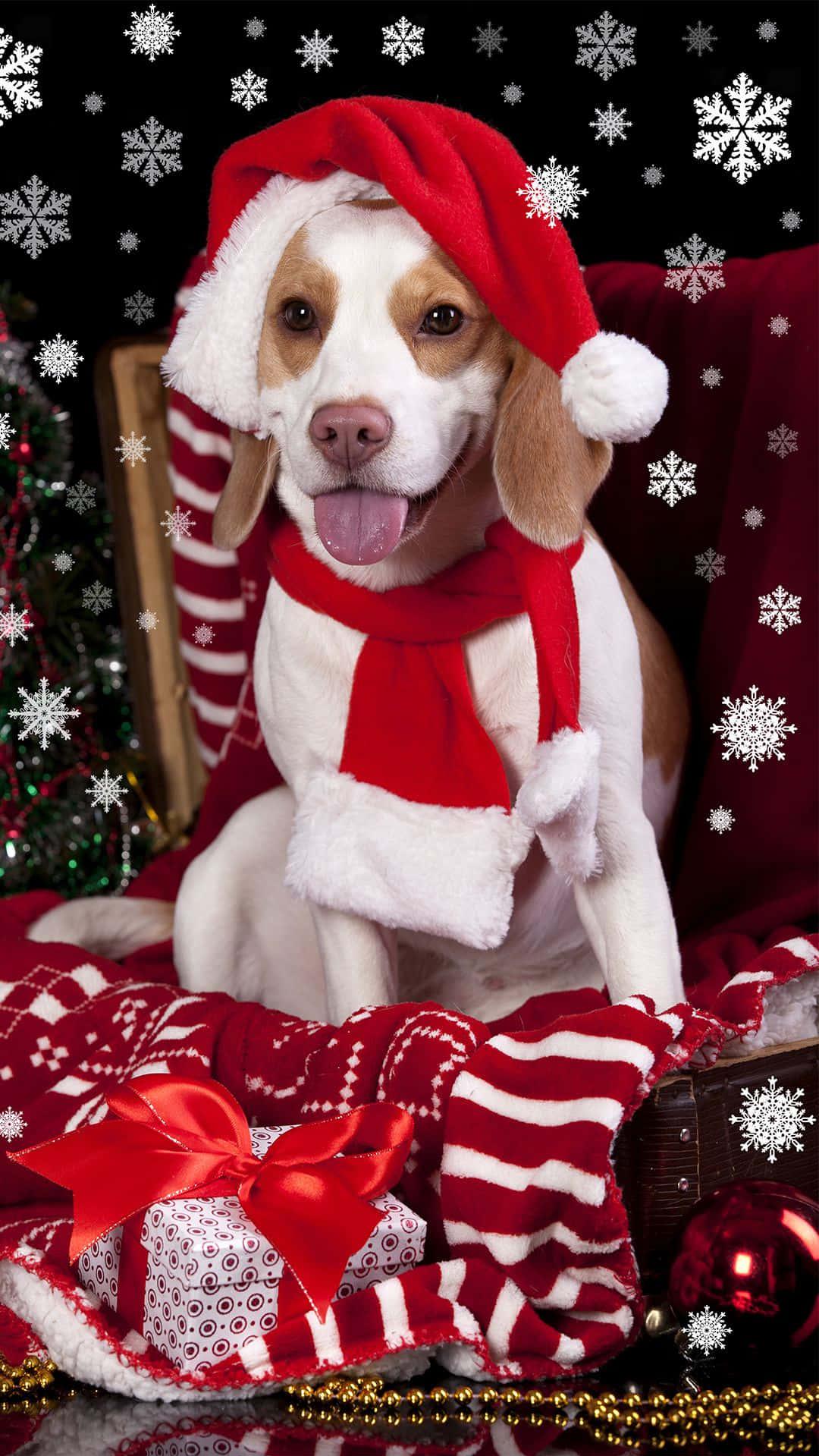 Dog Christmas Pictures Wallpaper