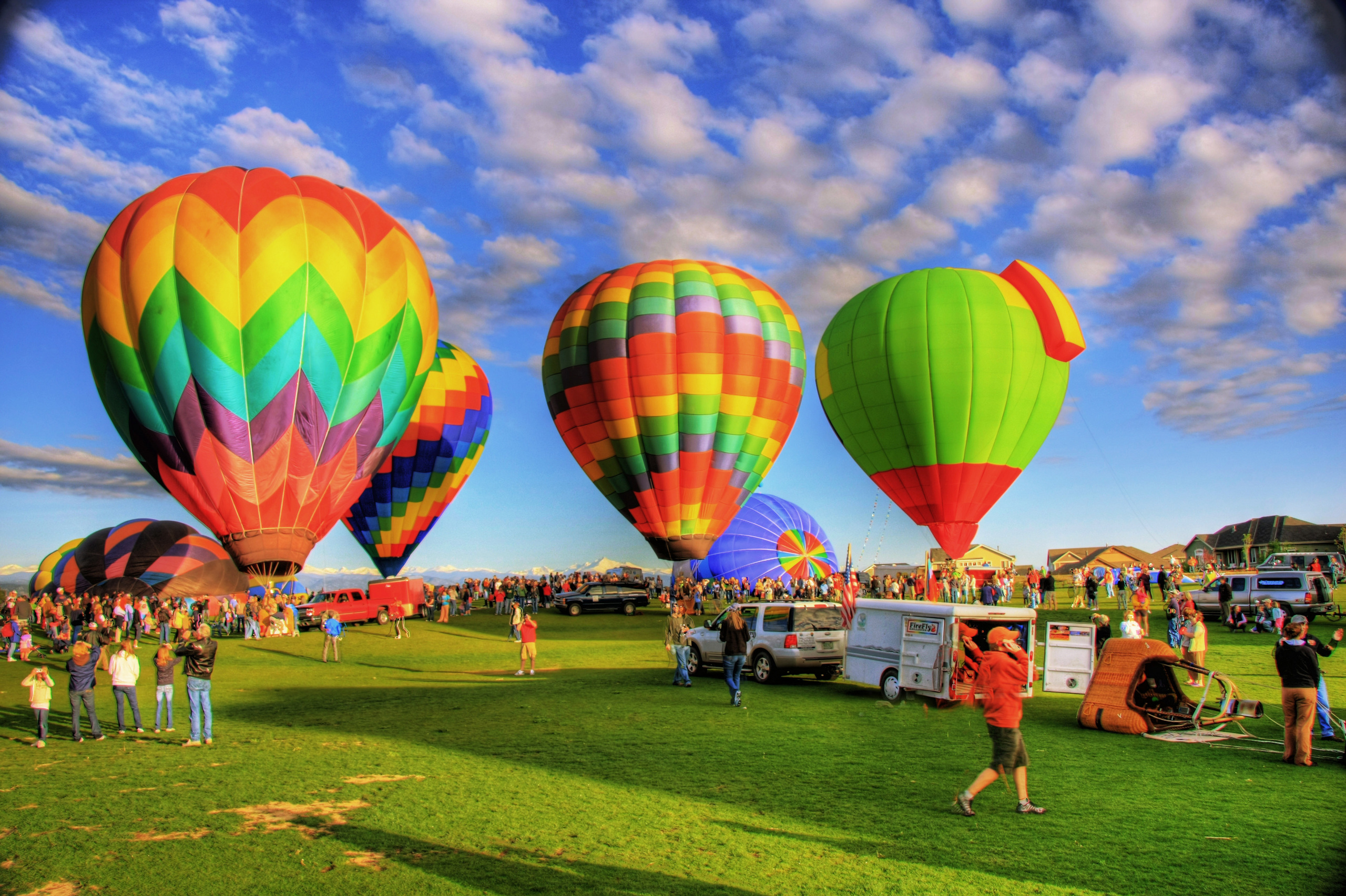 Colourful Balloons Wallpaper Colorful Air Balloon