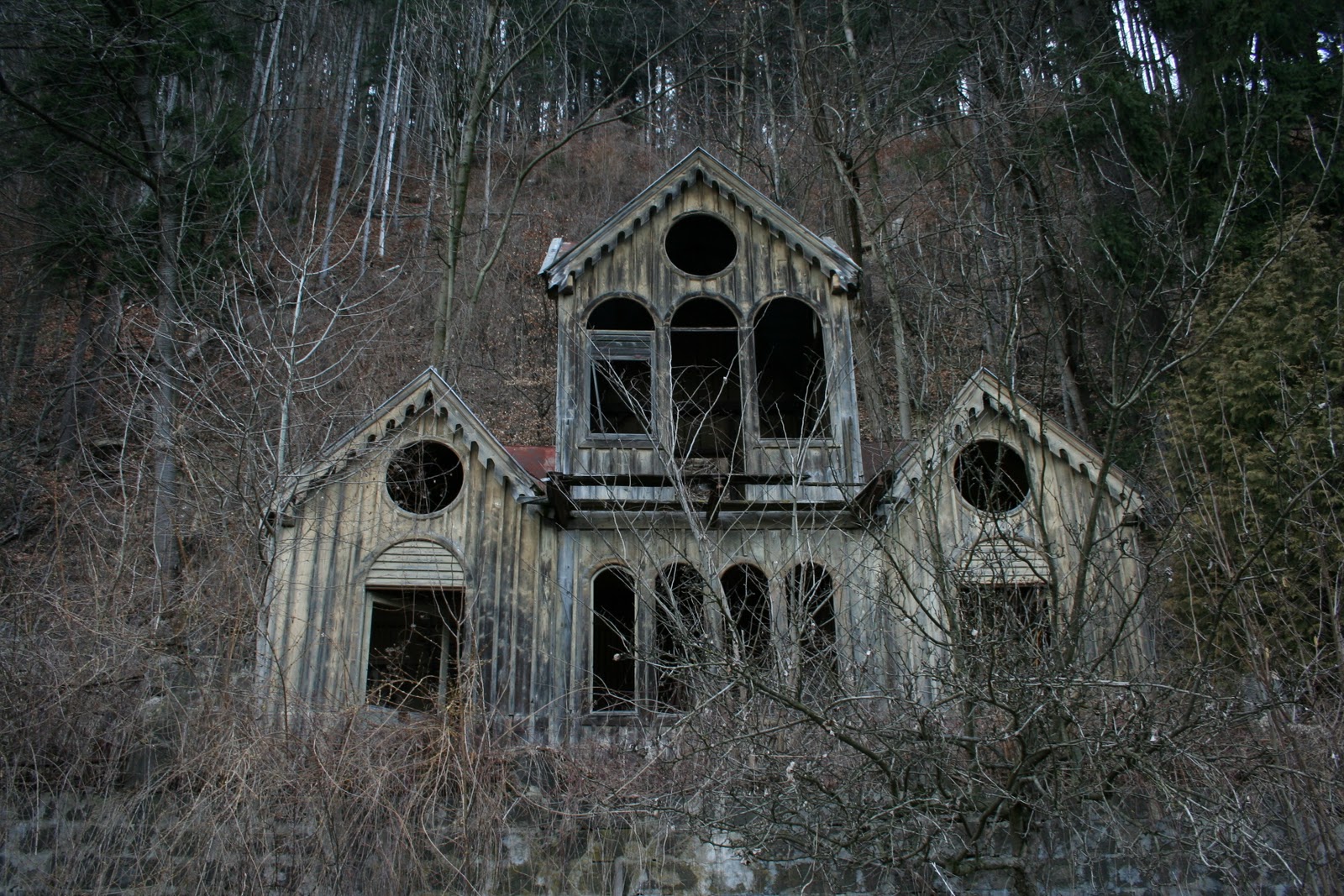Scary House In The Woods Image Pictures Becuo