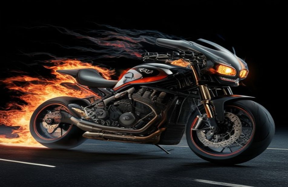 Ghost Rider Bike Wallpaper