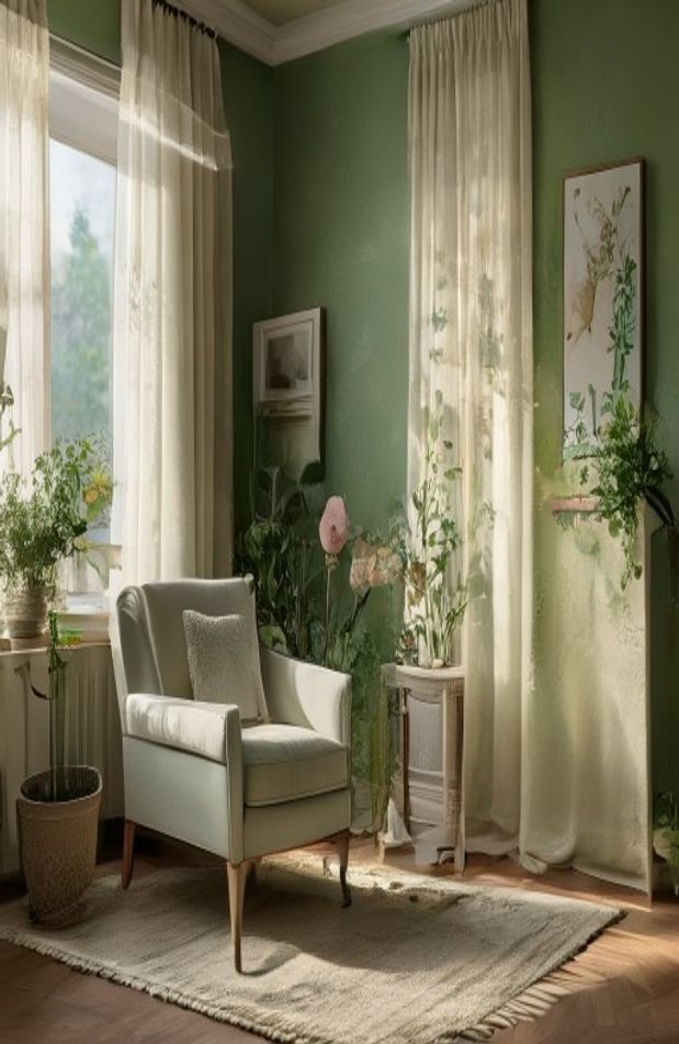 Sage Green Wallpaper