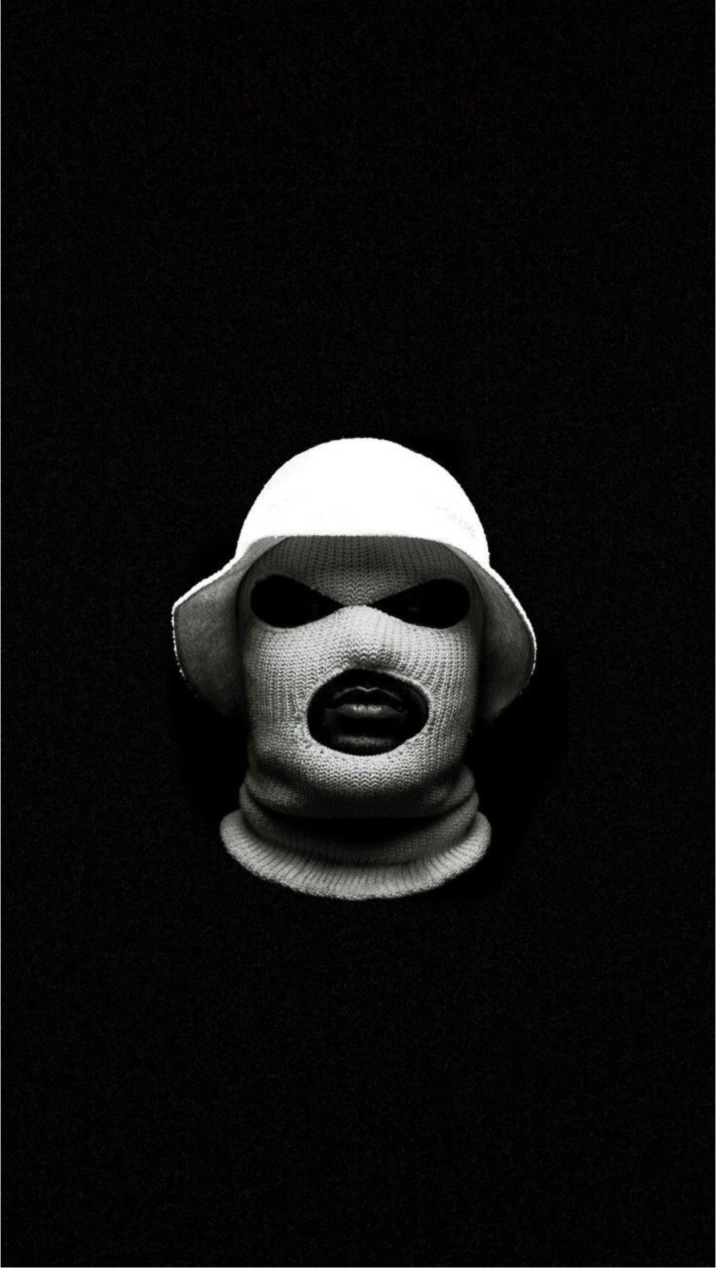 Black Ski Mask Wallpaper