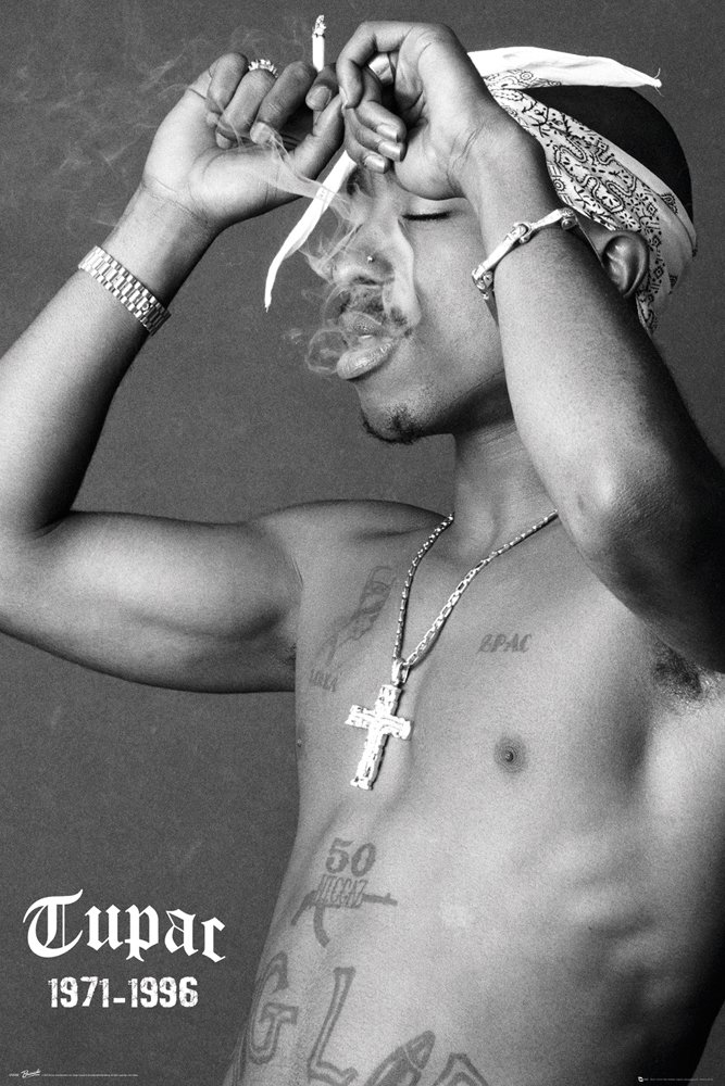 Tupac Smoke Poster Plus 667x1000
