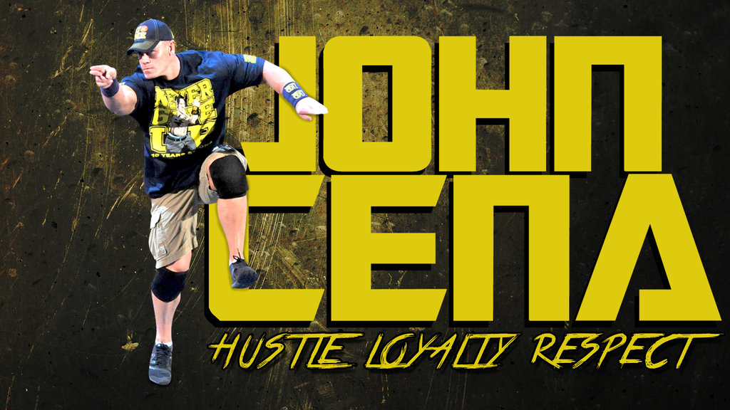 John Cena Yellow Wallpaper Like