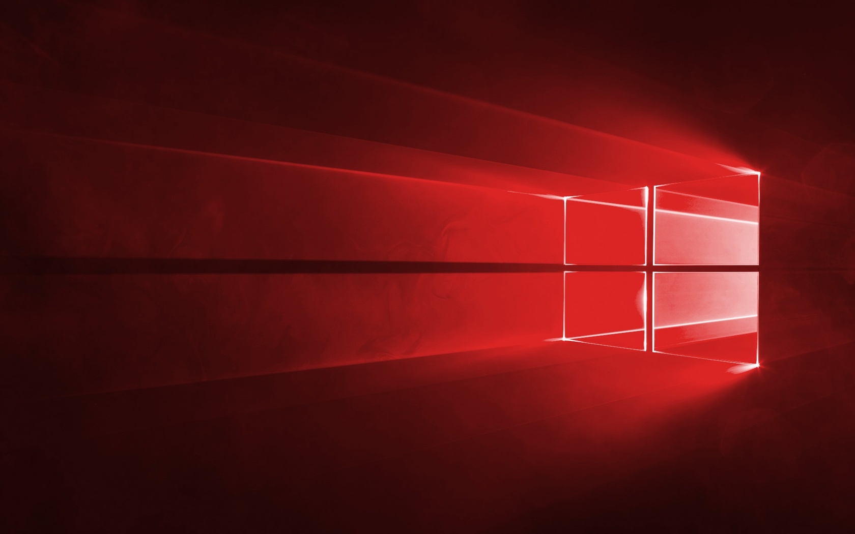 Red Windows HD Wallpaper