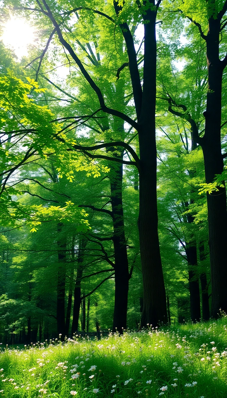 Tree Scene Wallpaper