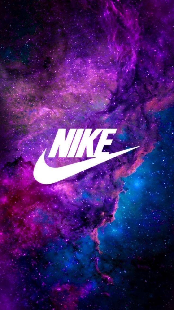 Nike Galaxy Wallpaper White Logo