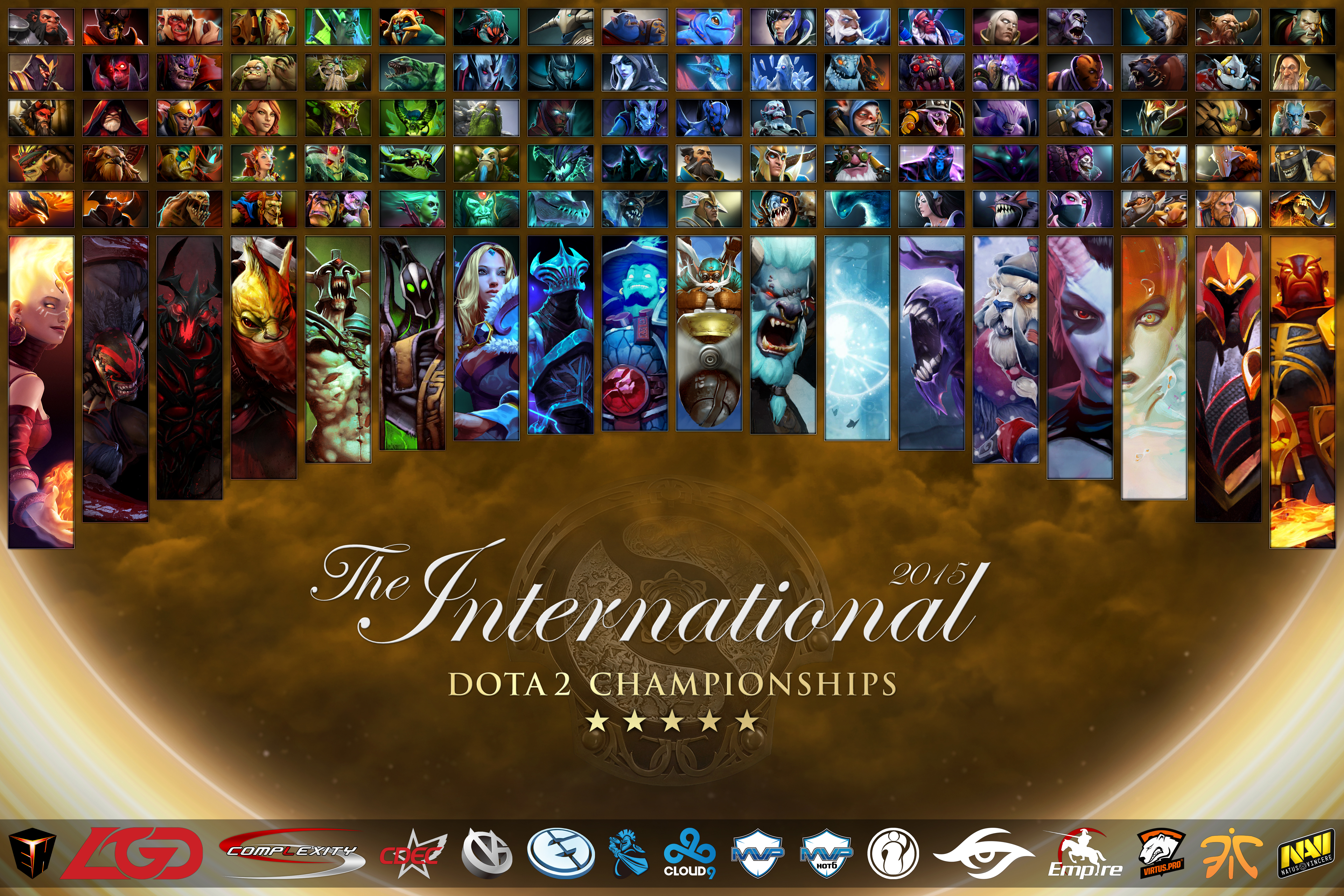 Heroes Of The International All Wallpaper Ti5 Edition
