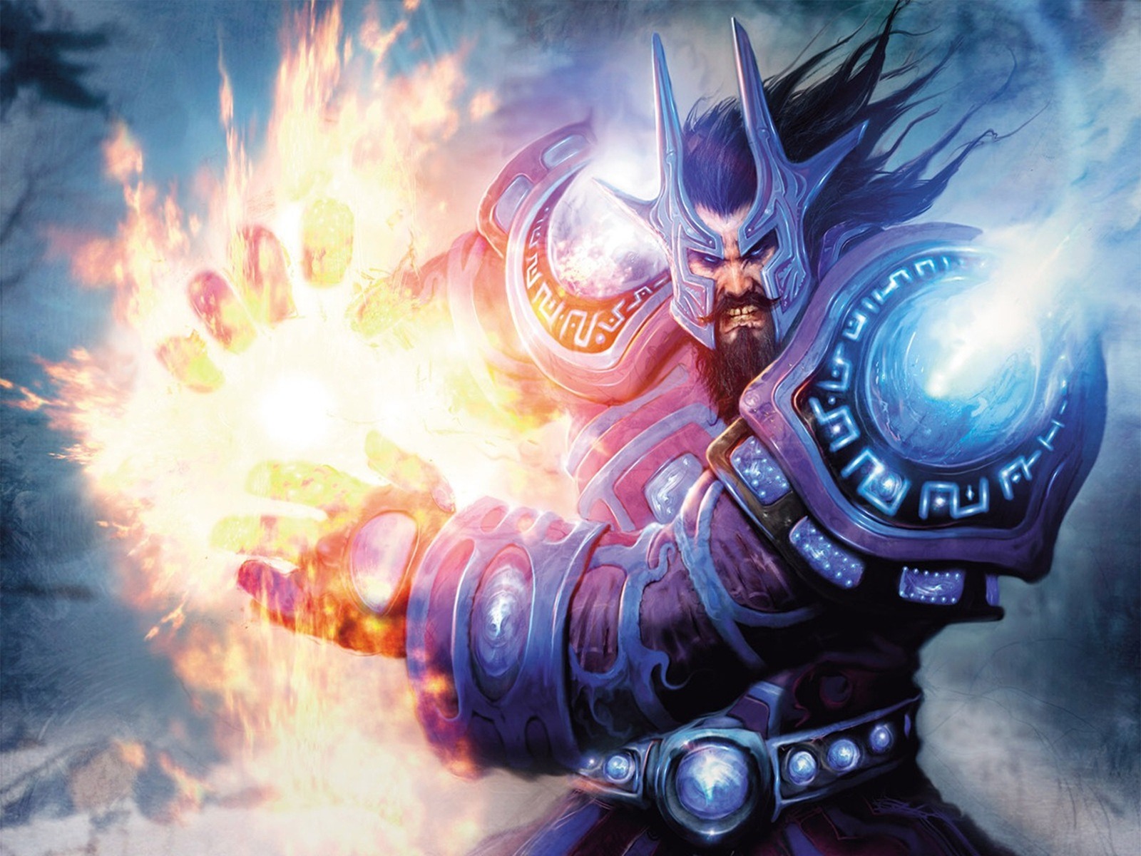 World of Warcraft Mage desktop wallpaper