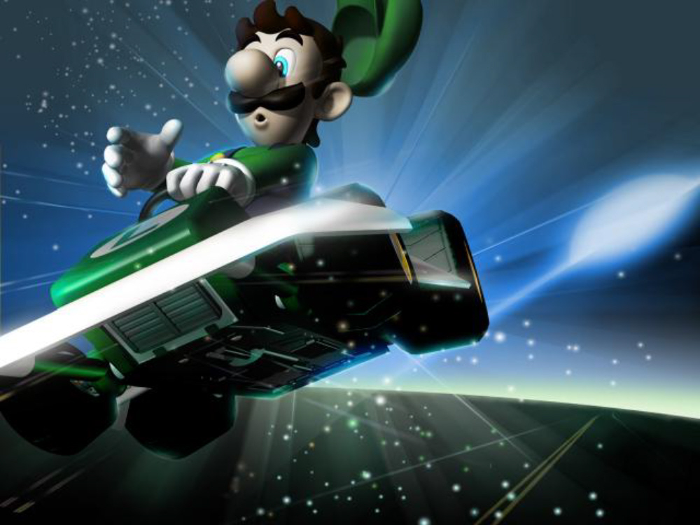 Luigi Wallpaper Mario Kart Wii