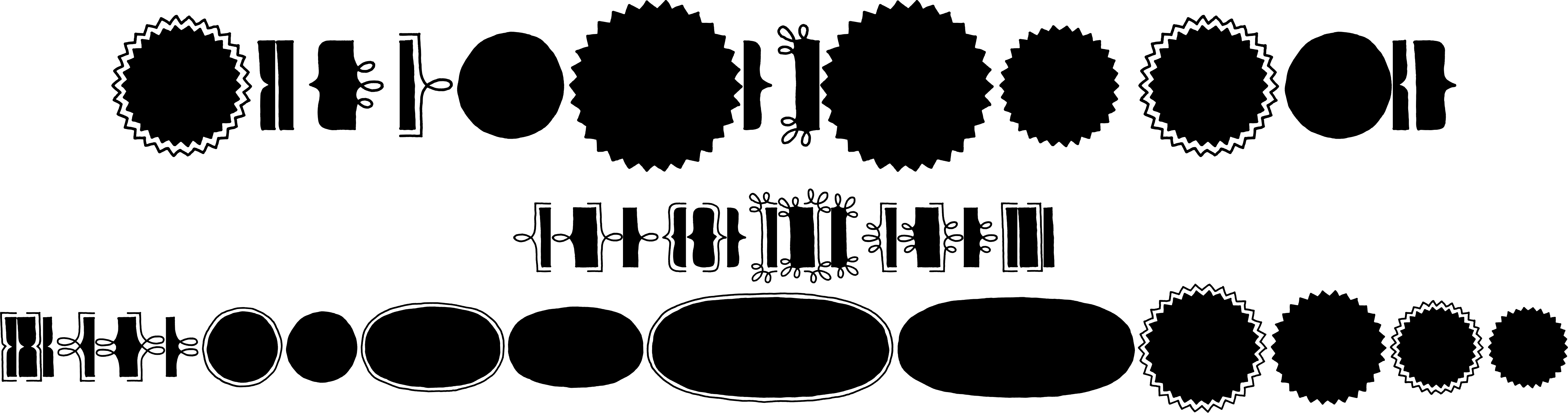 Free download Border with Intricate Designs on a Solid White Background