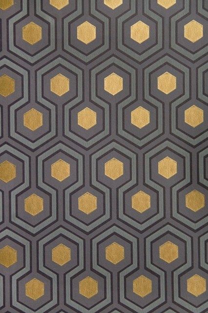 Hicks Hexagon Wallpaper Ideas Designs Living Room Bedroom