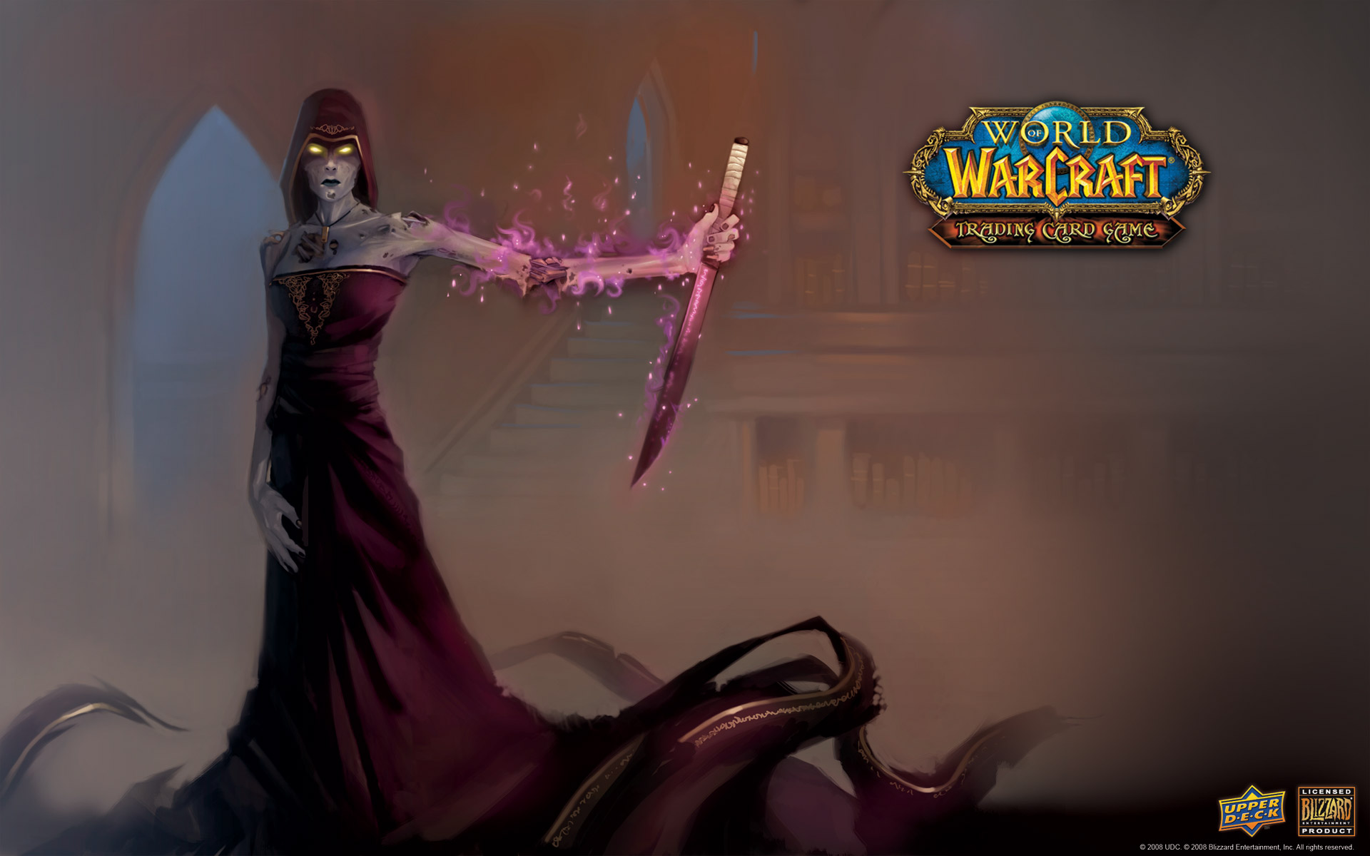 World Of Warcraft Wallpaper Autumn Priest Undead