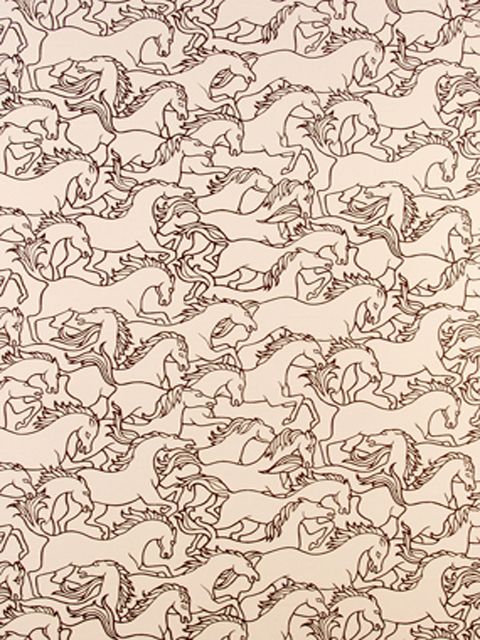 Wallpaper Blueprints Collection Horses Stampede Fbw B087
