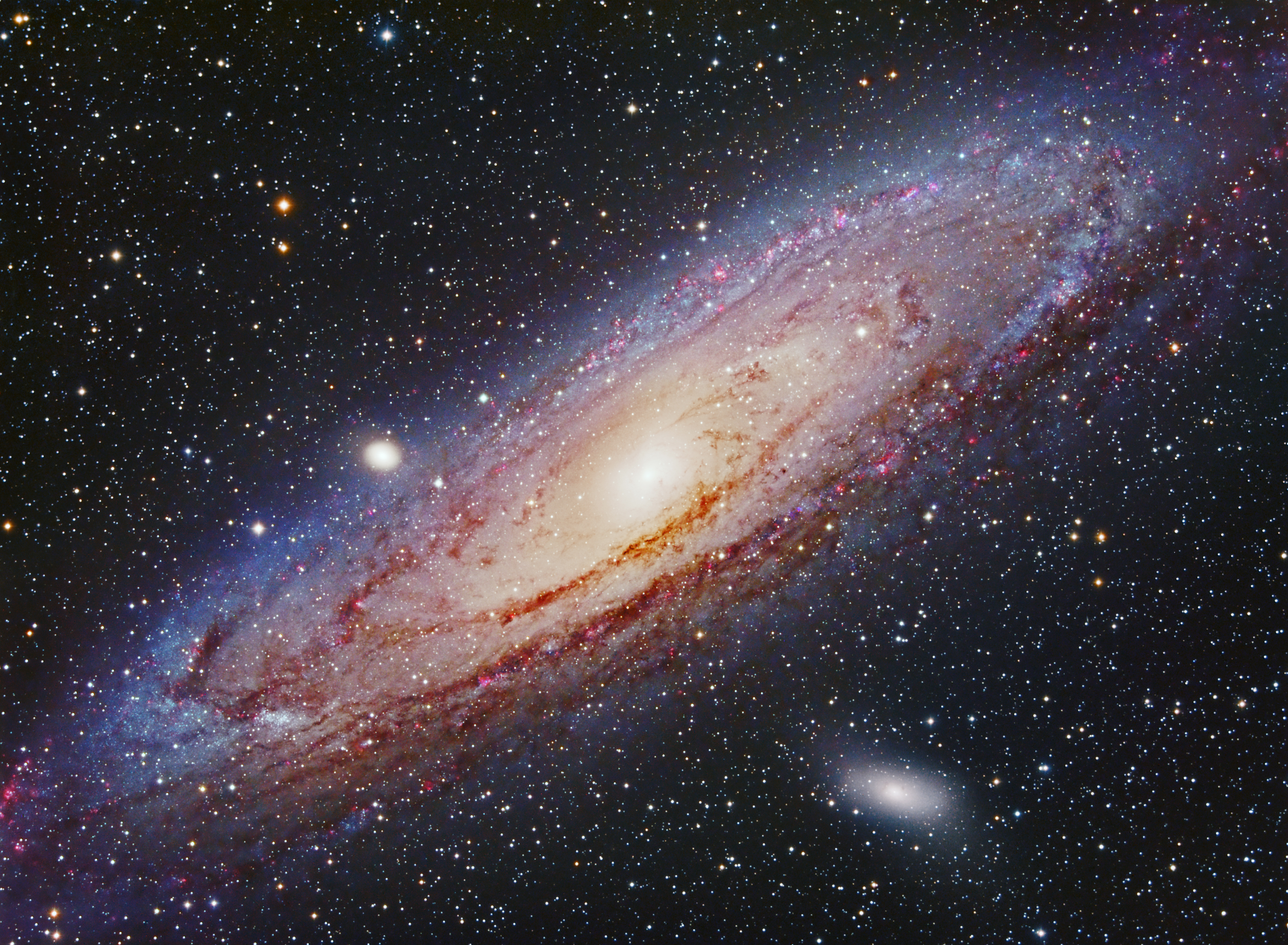 M31 Andromeda Galaxy Full HD Wallpaper And Image