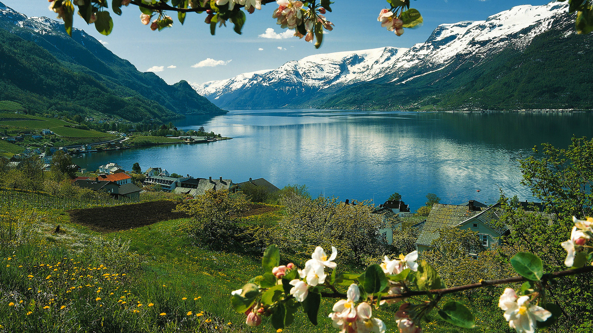 Norway Lake Wide Screen Wallpaper 1080p 2k 4k