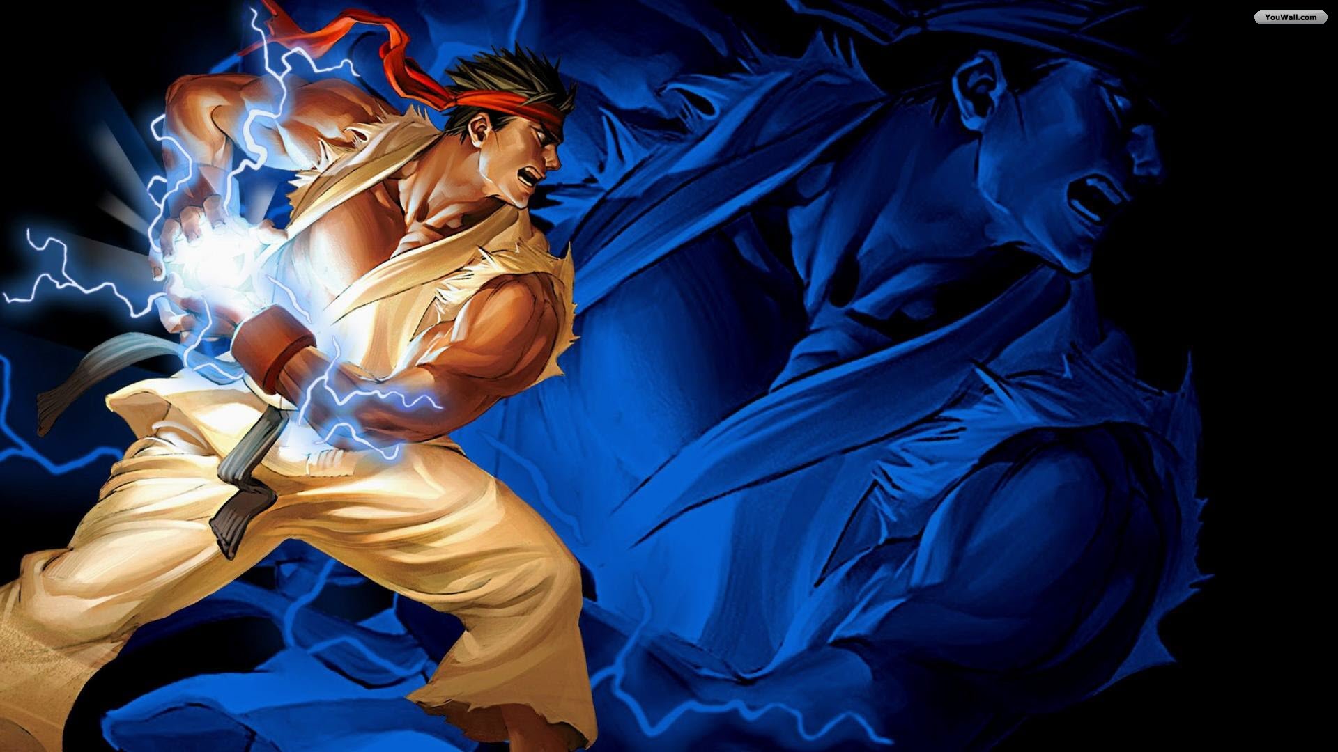 Youwall Ryu Street Fighter Wallpaper