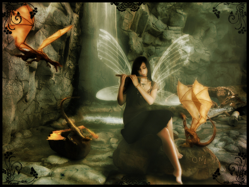 Fairy And Dragons Fantasy Wallpaper Fanclubs