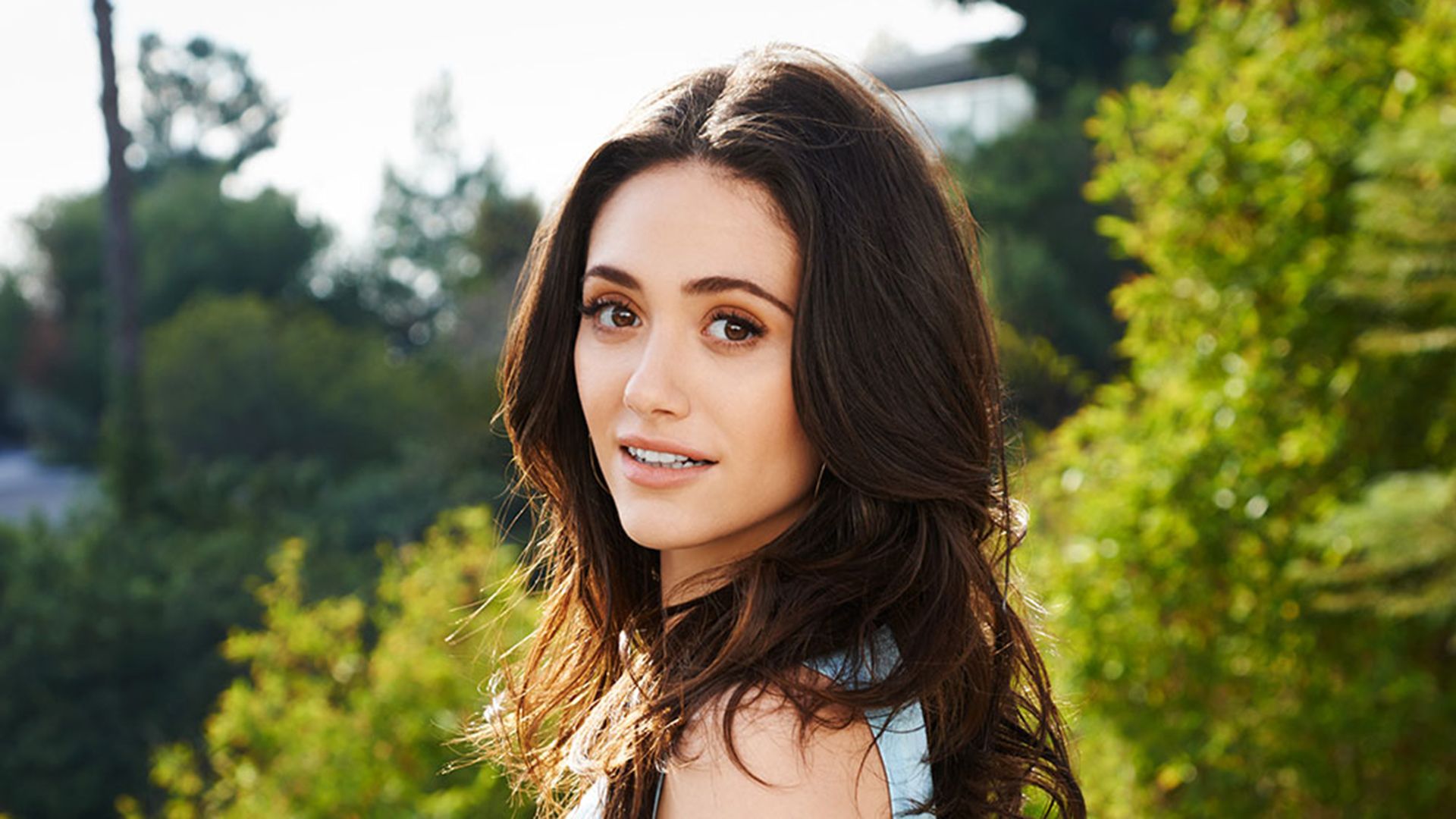 Emmy Rossum HD Wallpaper