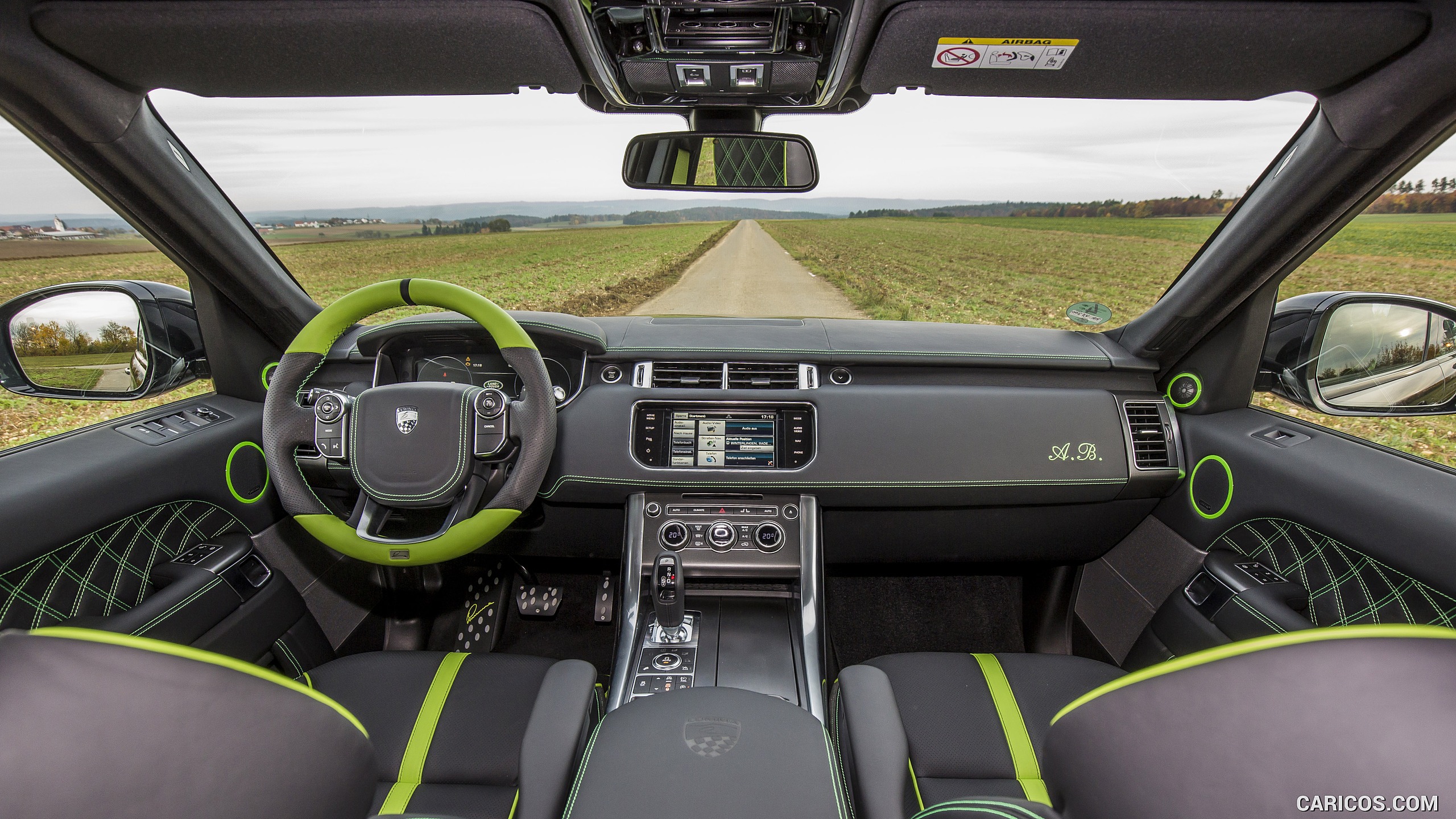 Lumma Clr Sv Range Rover Sport Interior Cockpit HD