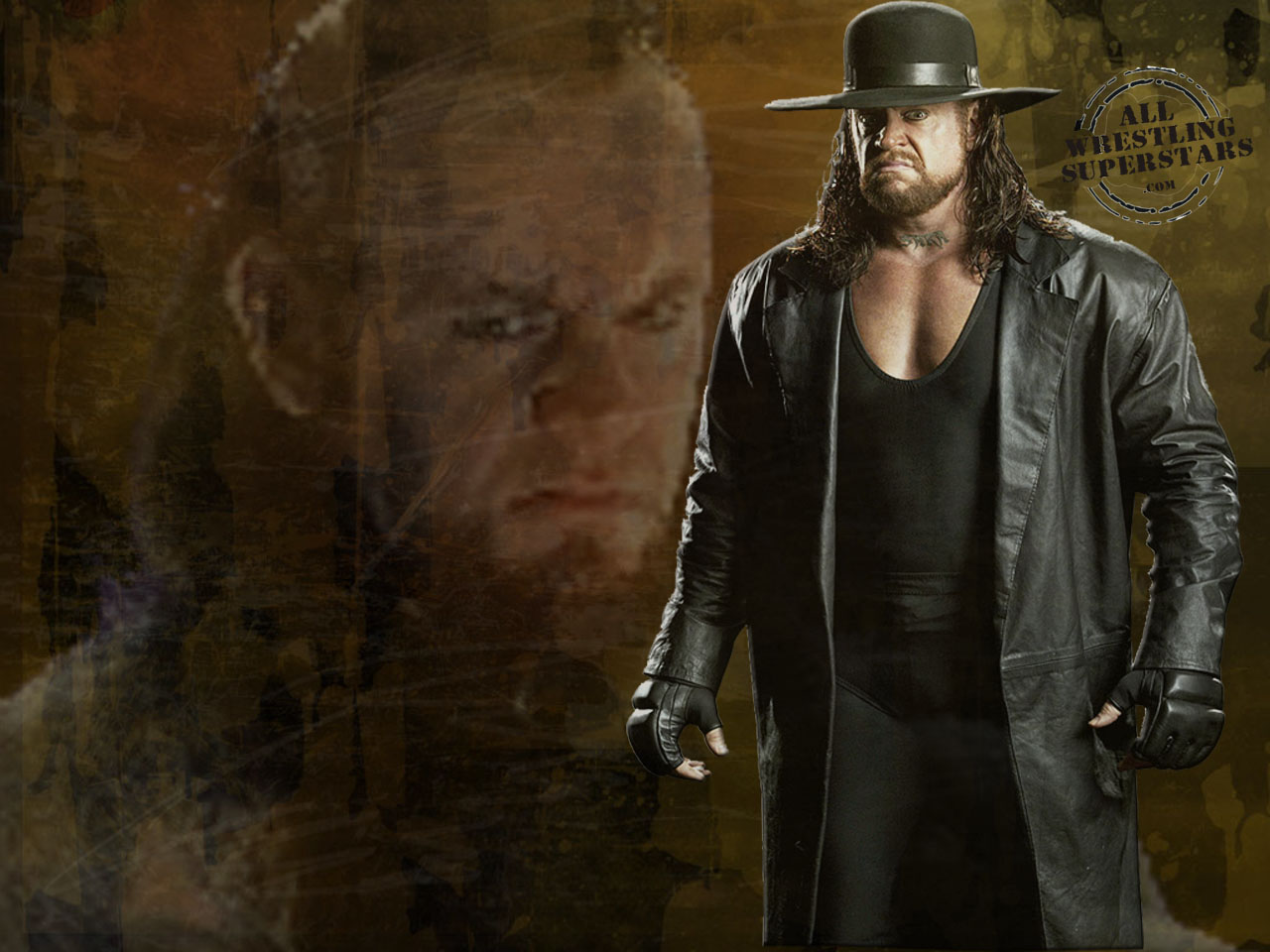 The Undertaker In His Long Black Coat With Dangerous Looks Click