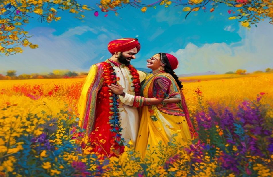 Punjabi Couples Wallpaper