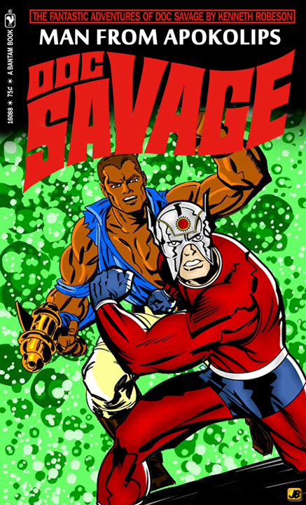 Doc Savage Orion Superhero Fan Art