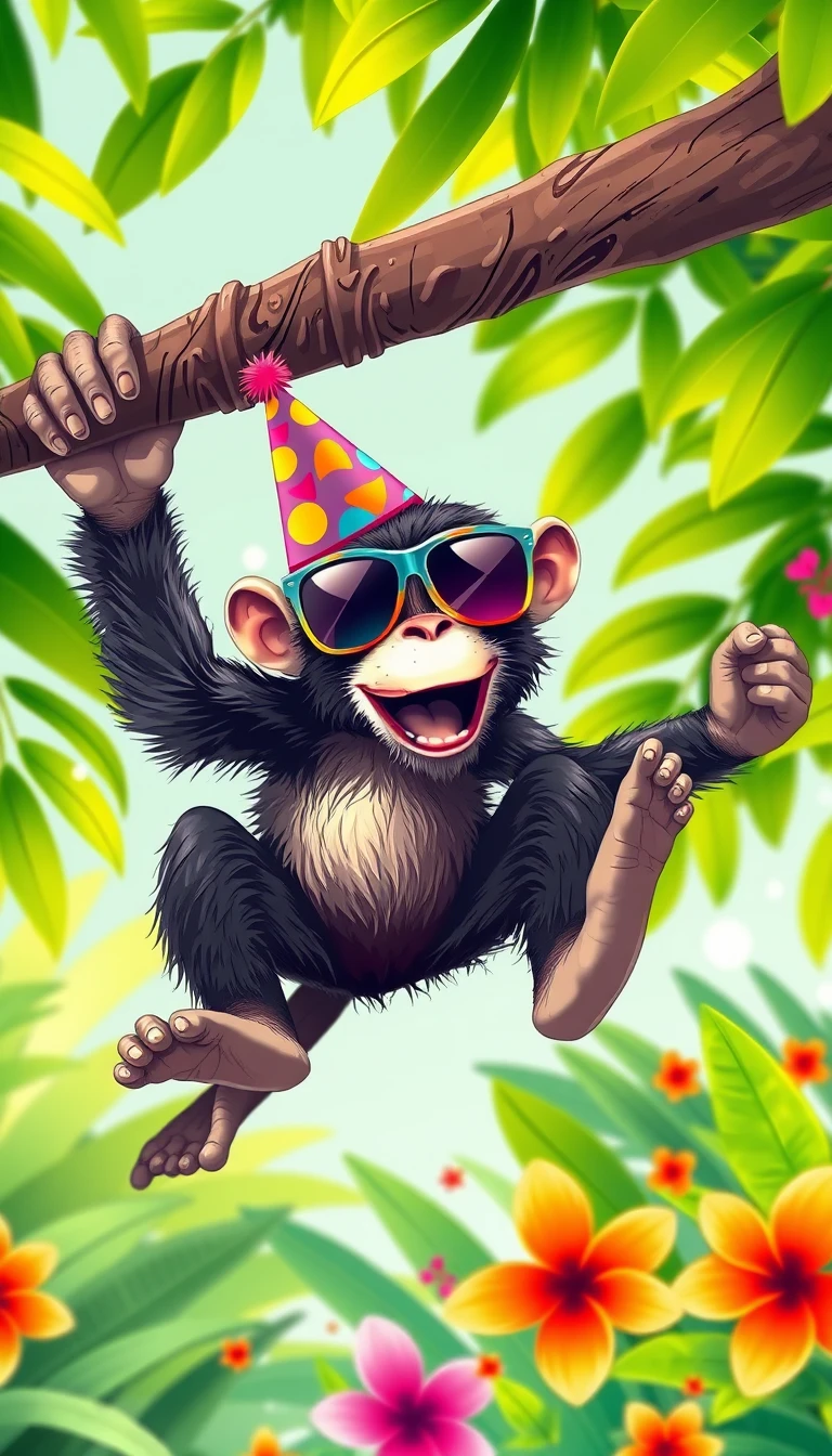 Funny Monkey Wallpaper