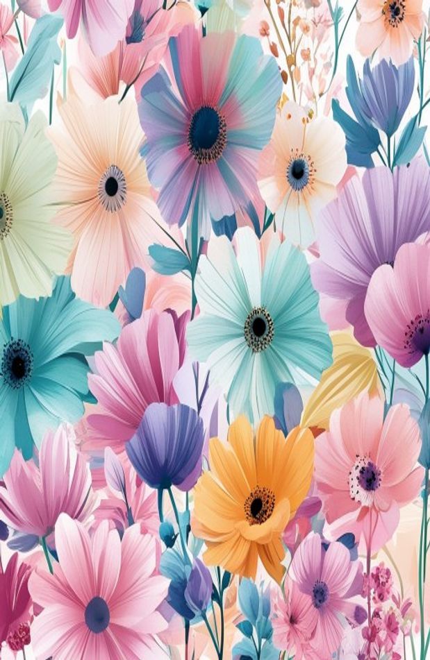 Aesthetic Flowers Wallpaper