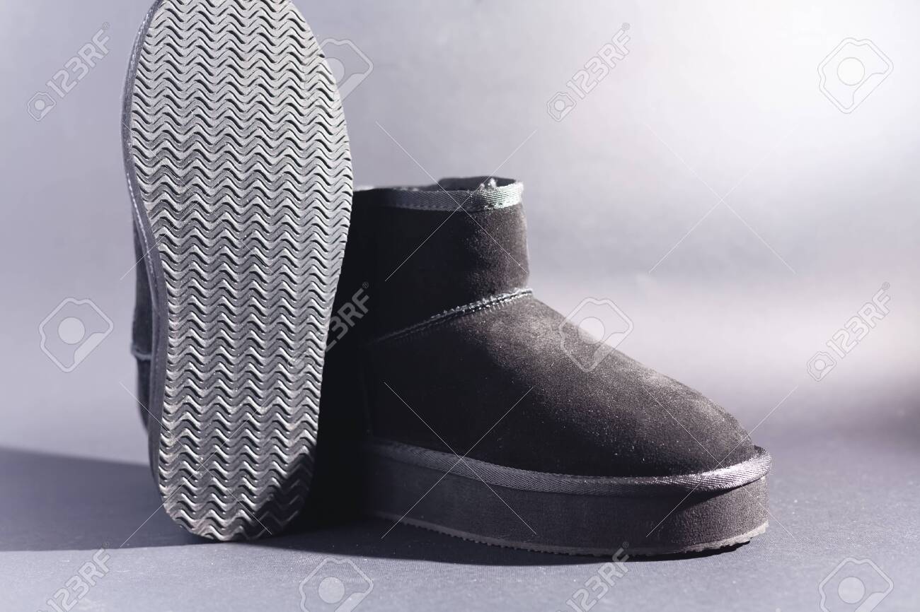 🔥 Free download Black Suede Uggs Stock Photo On A Black Background ...